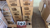 Lot of 6 Cases Dinex Disposable Lids