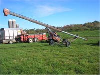 ALLIED 6" X 40' AUGER w/ 5hp MOTOR