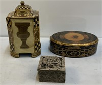 (3) Trinket Boxes