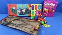 Cootie & Vintage Croquet Games