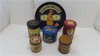 vintage decorative tins