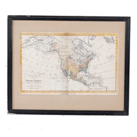 Thomas Bowen, North America map