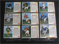 Set Of Post Cereal Football Cards