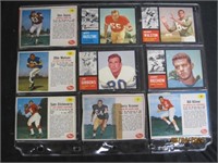 Set Of Post Cereal Football Cards