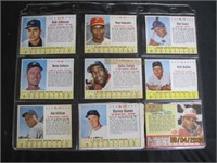 Set Of Post Cereal Baseball Cards