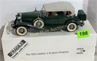 1932 Die Cast Cadillac V-16 Sport Phaeton 1:24