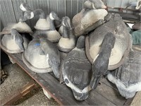 12 - G&H Goose Shell Decoys