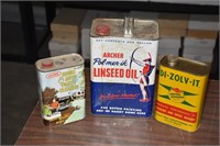 VINTAGE COLLECTOR CANS ! -E-2