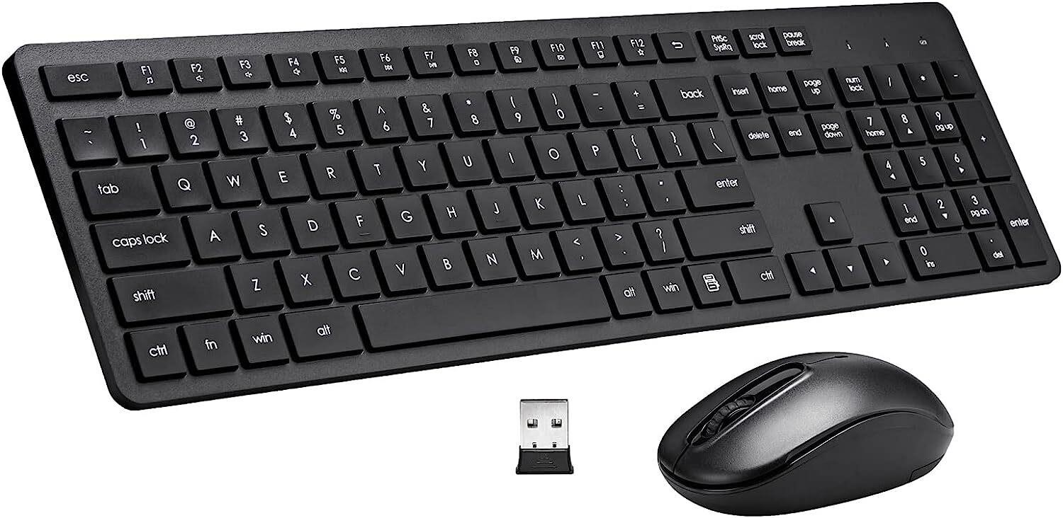 Wireless Keyboard and Mouse Combo, 2.4G