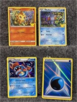 4- Hologram Pokémon cards