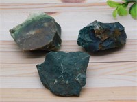 BLOODSTONE ROCK STONE LAPIDARY SPECIMEN