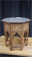 INLAID END TABLE