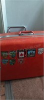 Hard Case Samsonite w Luggage Carrier