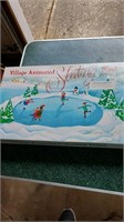 Dept 56 animated skating pond