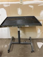 200 POUND WORK TABLE / CART ON WHEELS