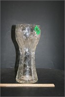 Fancy Cut Glass Vase