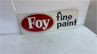 Vintage Foy Paint Sign