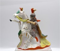 Occupied Japan Ardalt Knight on Horse Figure **