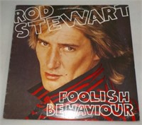 Rod Stewart Foolish Behaviour Vinyl LP Record
