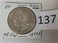 1879-S Morgan Silver Dollar, Choice