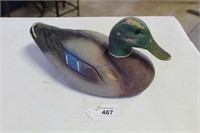 Victor Trap Company Mallard Drake Decoy 1940s