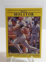1991 Fleer Paul Molitor