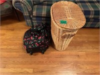 Luggage and Whicker Basket