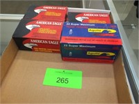 AMMO AMERICAN EAGLE HV COPPER PLATED 1200 ROUNDS,