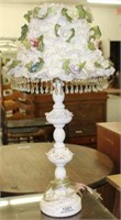 Vintage Floral Lamp & Shade