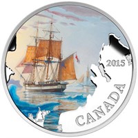 2015 $20 Lost Ships in Canadian Waters: Franklin's