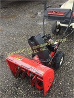 MTD 5HP SNOW BLOWR - RUNS