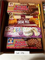 Lot of Little Debbie's Snack Cakes