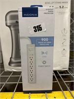 Insignia 8ft 6-Outlet Surge Protector