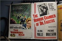 SET OF 2 1960'S MOVIE POSTERS