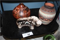 SET OF 3 NAVAJO ITEMS 2 ARE SIGNED