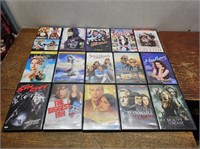 15 DVD's