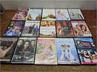 15 DVD's