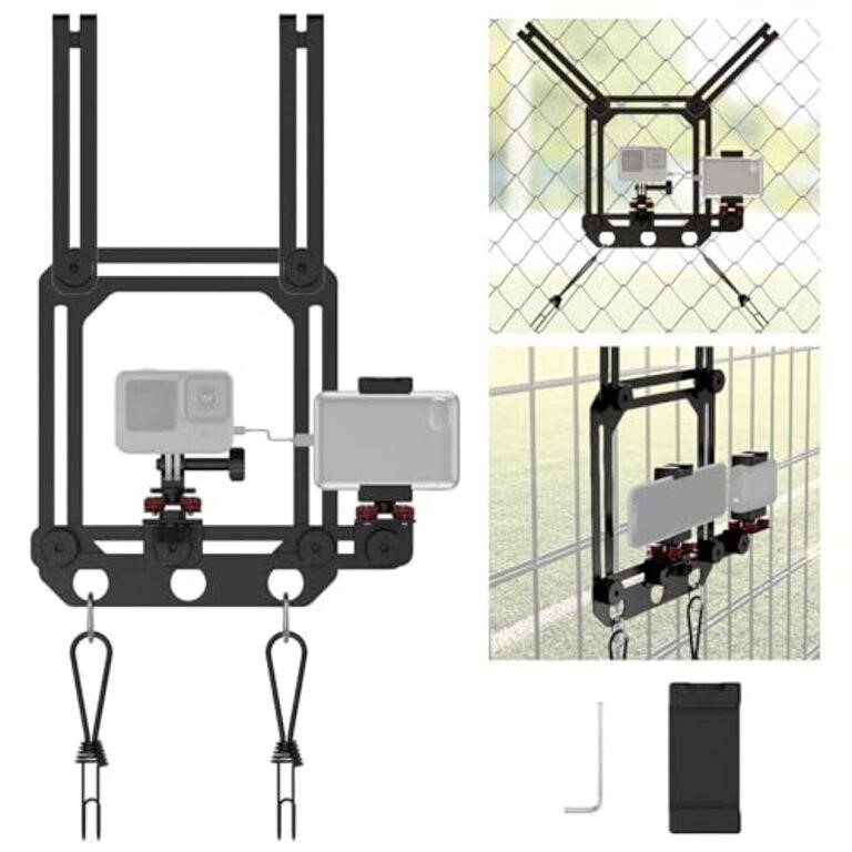 NEEWER Phone Fence Mount with Phone Holder for