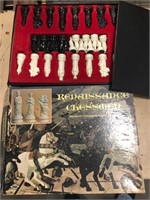 Nice vintage Renaissance Chessmen game