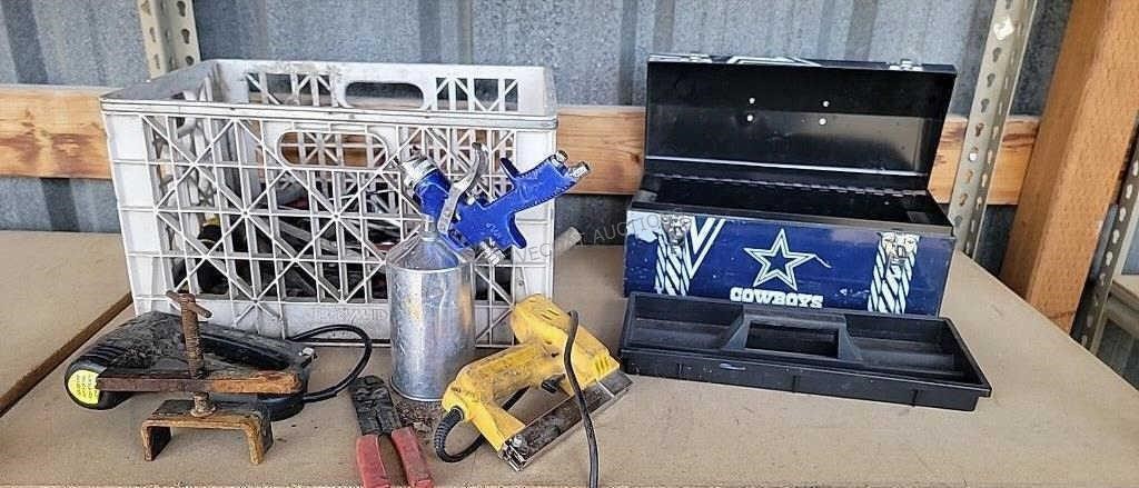 Variety of  Tools/ Cowboys Tool Box