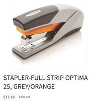 Swingline STAPLER-FULL STRIP OPTIMA 25, GREY