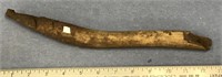 St. Lawrence Island - 12 1/2" fossilized bone arti