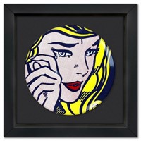 Roy Lichtenstein (1923-1997), "Crying Girl" Framed