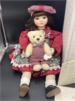Marie Osmond Doll Toddler I Love You Beary Much
