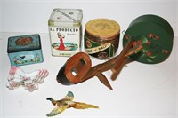 Tobacco Jar & Tin, Viewmaster, Pantry Box