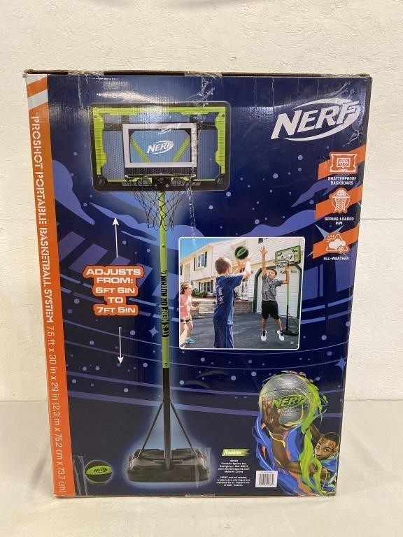 Nerf Proshot Portable Basketball System