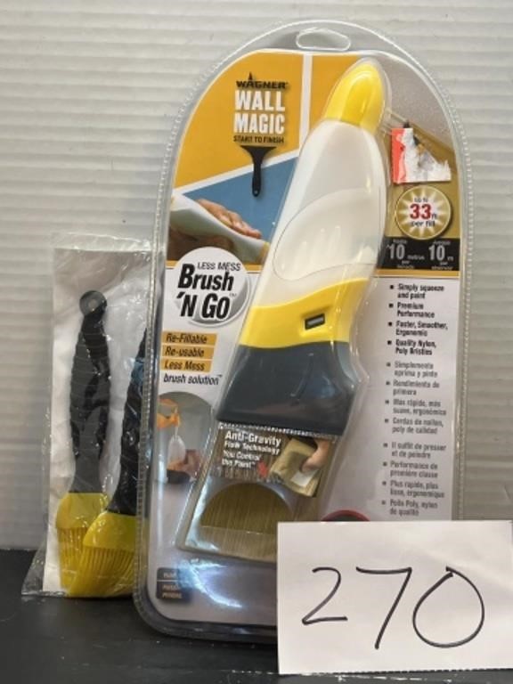 Wagner wall magic brush and go and more