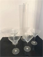 Martini Glass set