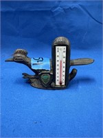 Metal Arizona Roadrunner Thermometer