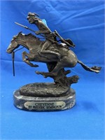 Bronze Fredrick Remmington Cheyenne Sculpture